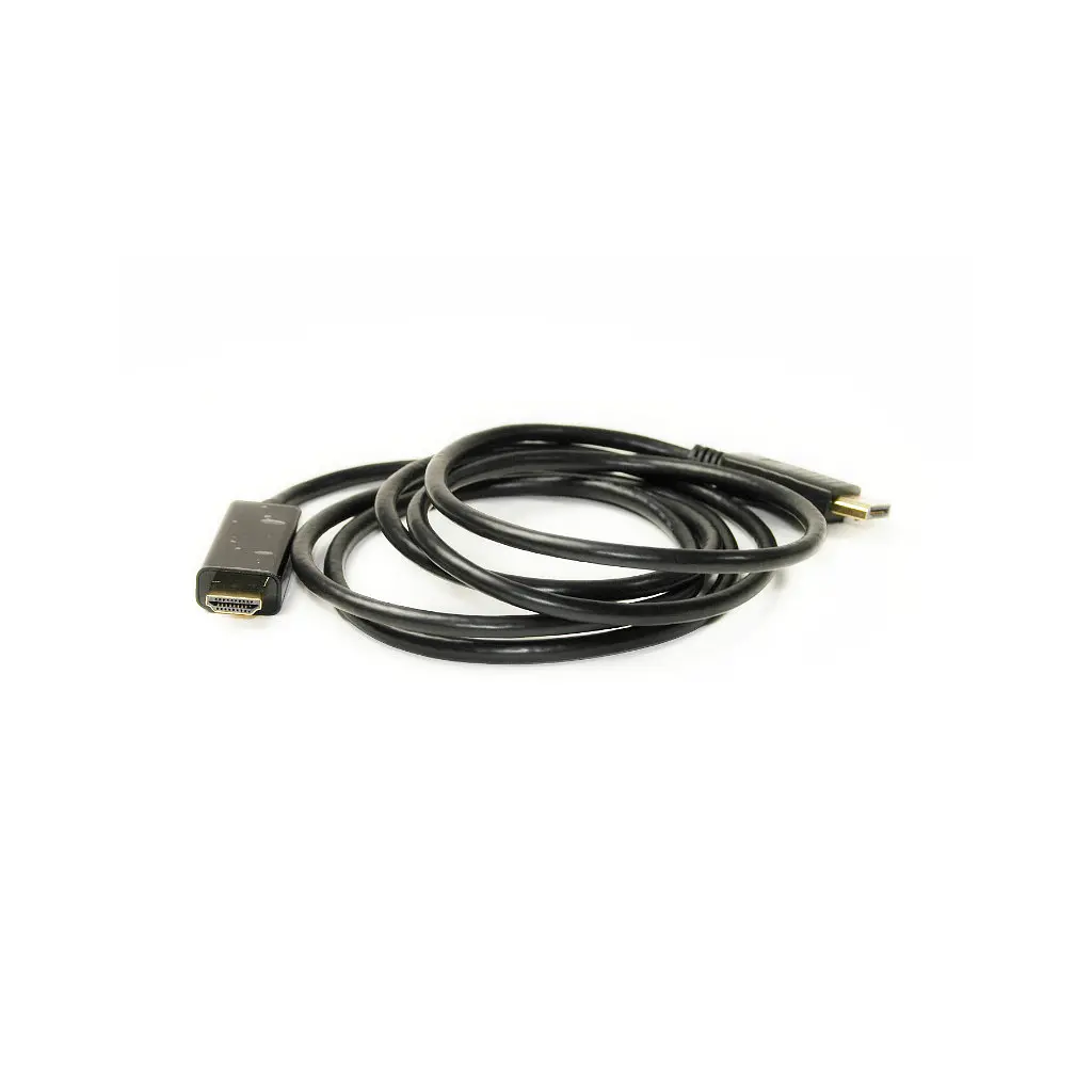 Кабель мультимедійний DisplayPort M to HDMI M 1.8m PowerPlant (KD00AS1278) - фото 2