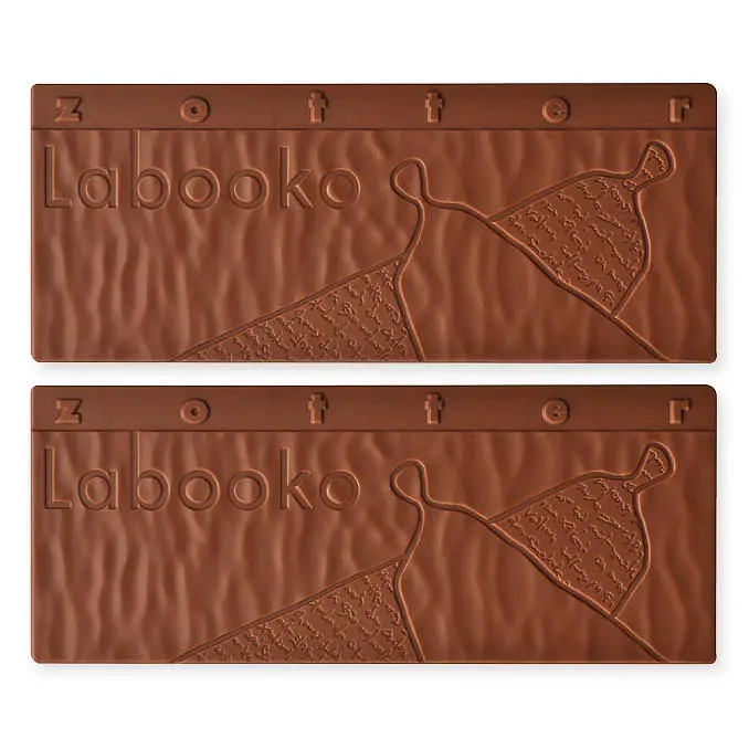 Шоколад Zotter Labooko Nicaragua 50% Milk Chocolate молочний органічний 70 г (2 шт. х 35 г) - фото 2