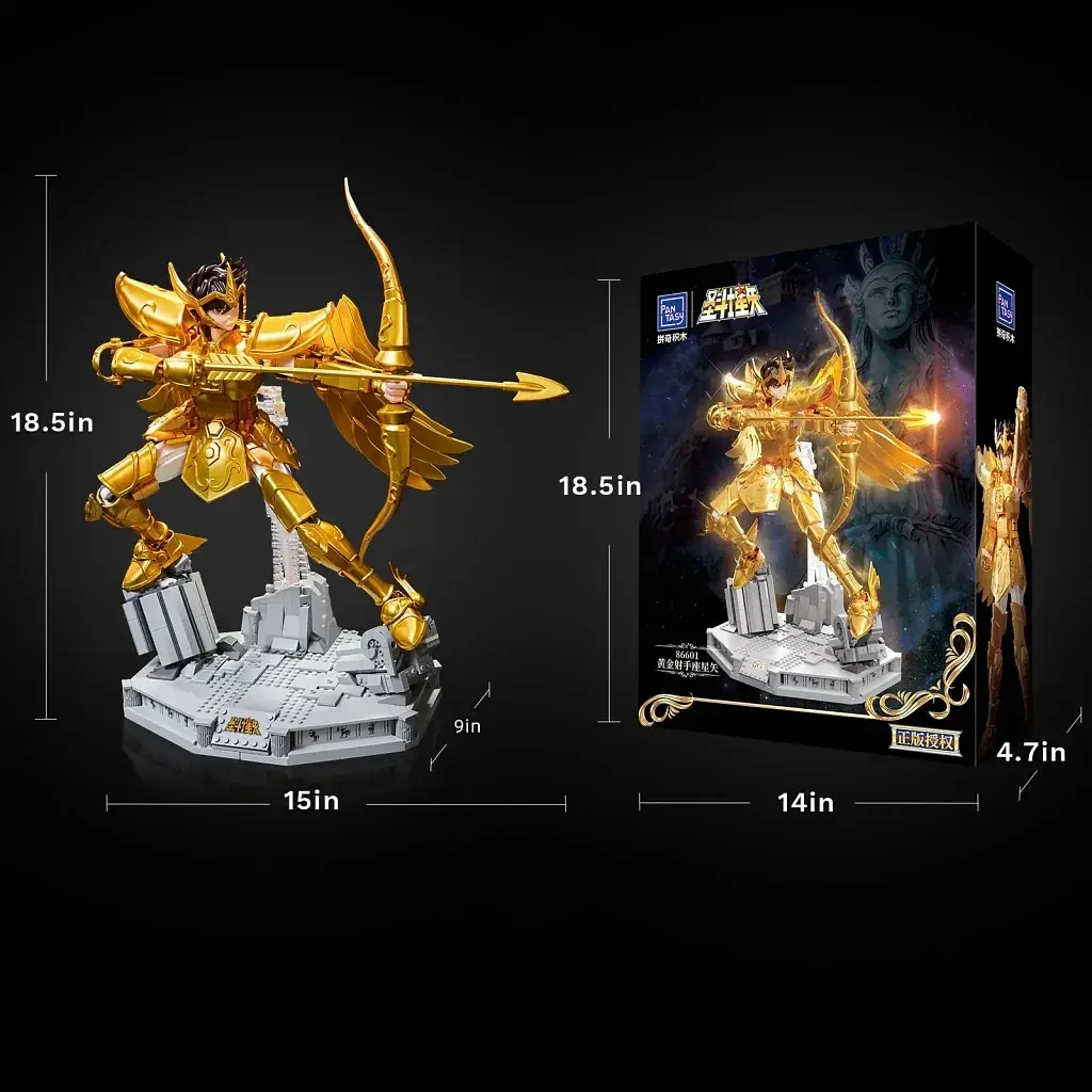 Конструктор Pantasy Saint Seiya Сейя Стрілець (86601) - фото 12