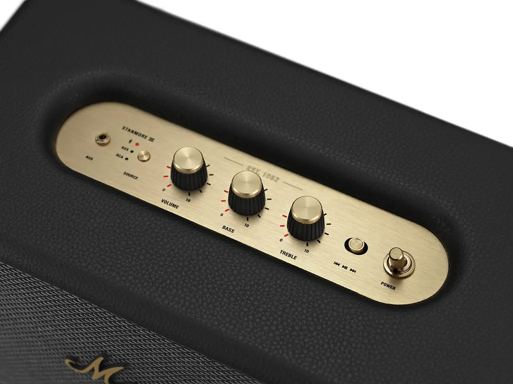 Акустика беспроводная - портативная Marshall Loudspeaker Stanmore III (1006010) черная - фото 4