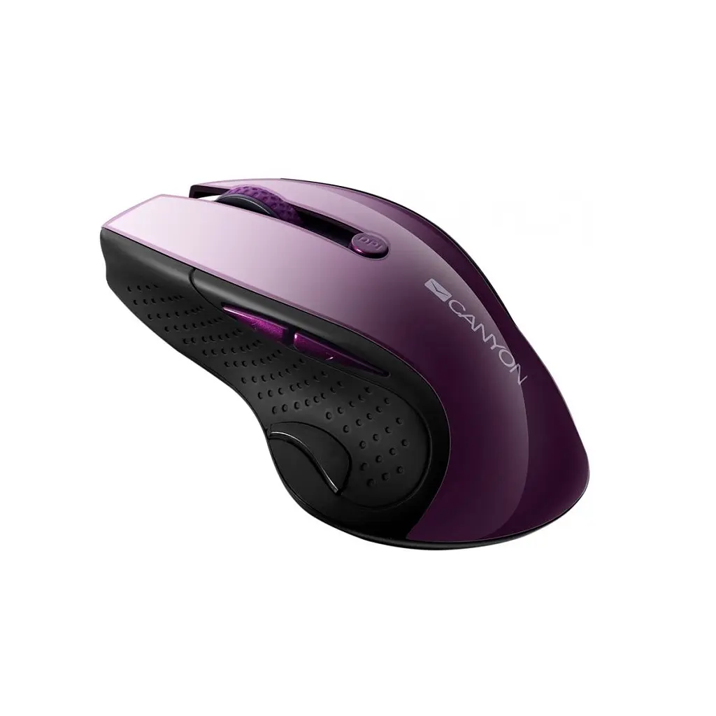 Мишка Canyon CNS-CMSW01P Wireless Purple/Black (CNS-CMSW01P) - фото 3