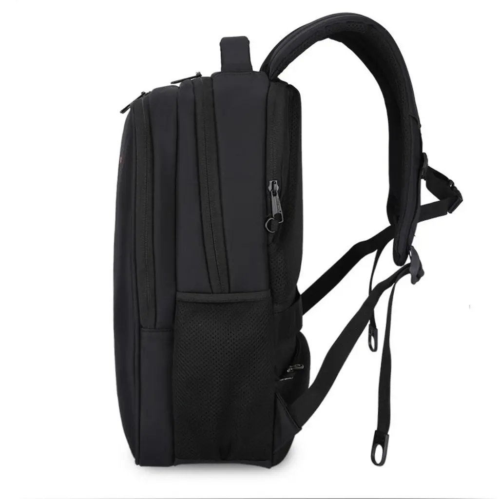 Рюкзак міський офисний Tigernu T-B3220 17л з USB для ноутбука 15.6" Black (17057) - фото 2