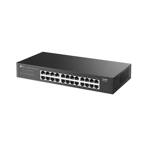 Комутатор TP-Link LS1024G, Black, 24x10/100/1000 Mb/s, металевий корпус, некерований - фото 3