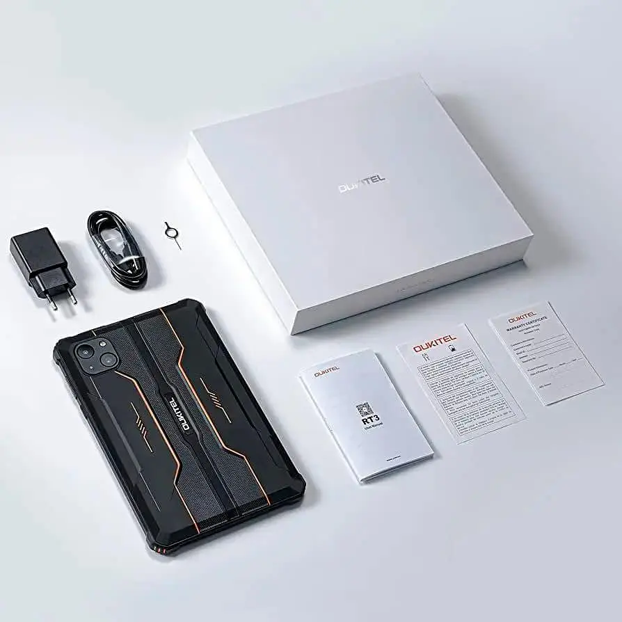 Планшет Oukitel RT3 4 / 64 GB 8 дюймів чорно зелений - фото 8