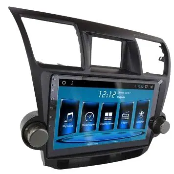 Автомагнитола XPRO штатная Toyota Highlander 2009-2014 (10") Android 10.1 (4/32) черный (Toyota Highlander 2009-2014_9600) - фото 2