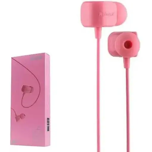 Дротові навушники Remax RM-502 3.5 mm 1.2 m Pink - фото 3