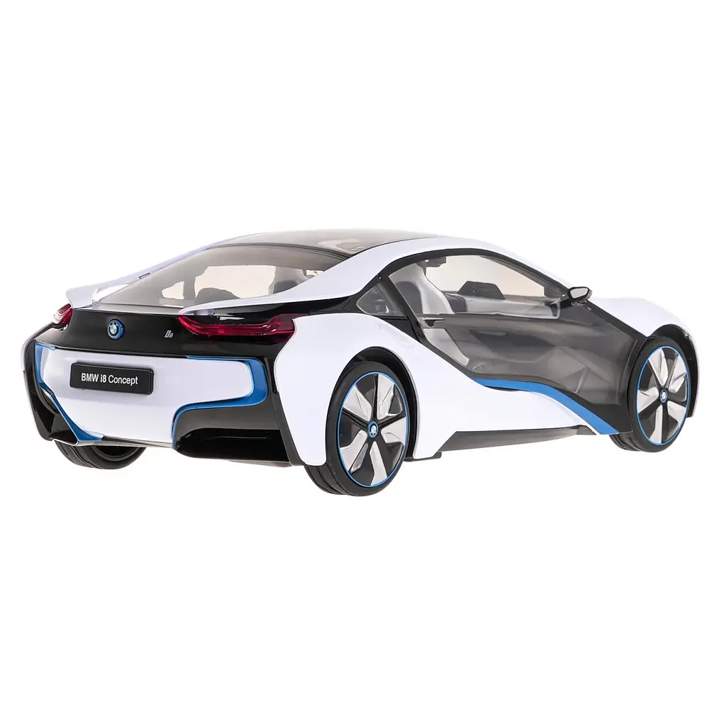 Машинка RASTAR BMW I8 R/C 1:14 белый 49600 - фото 6