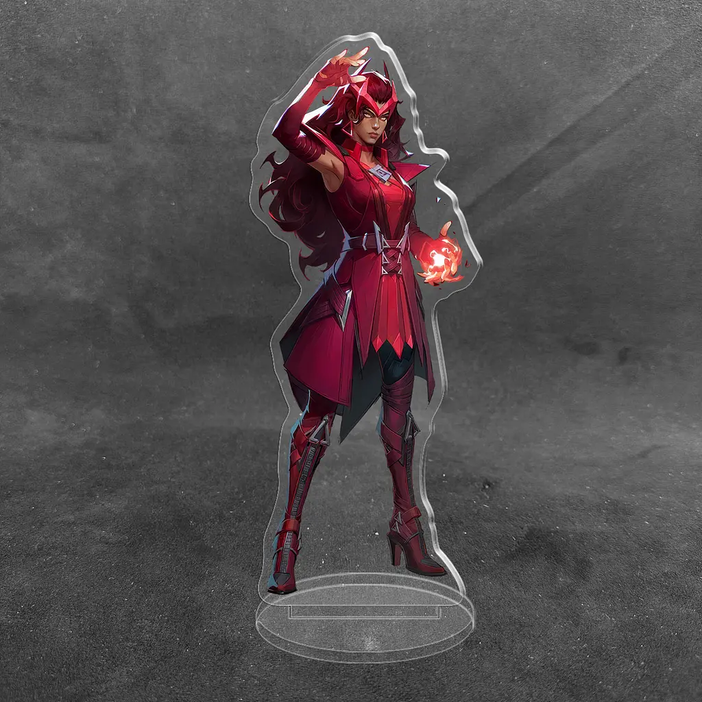 Акрилова колекційна фігурка Marvel Rivals - Scarlet Witch 15 см - фото 2