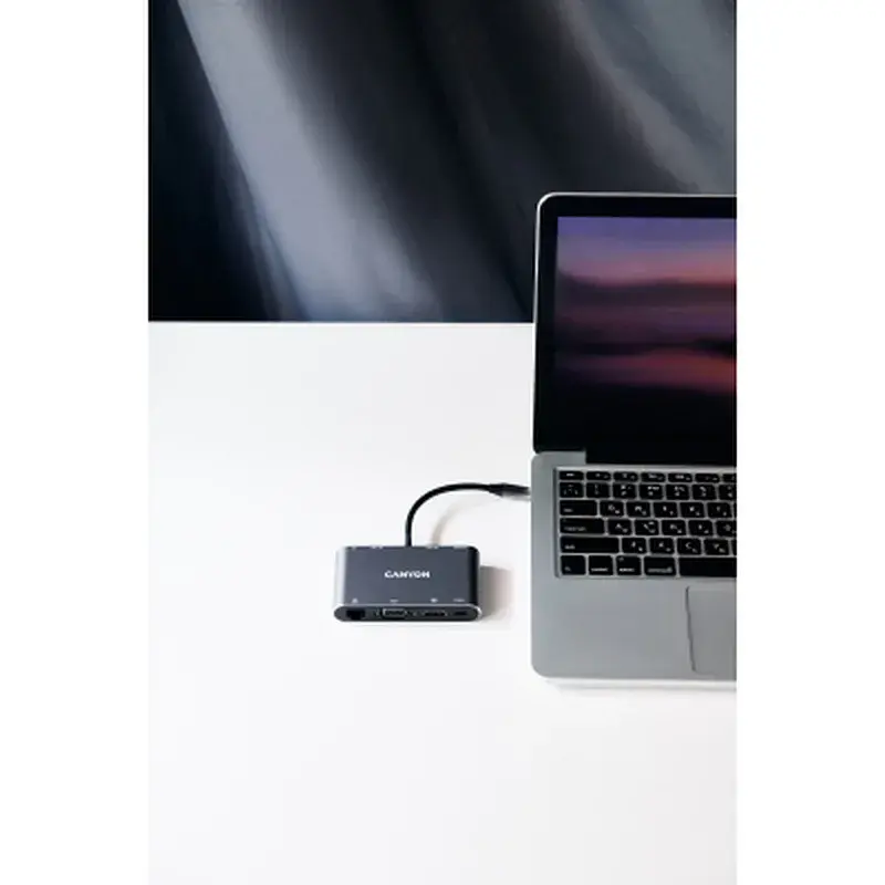 Порт-реплікатор Canyon 8-in-1 USB-C (CNS-TDS14) - фото 4