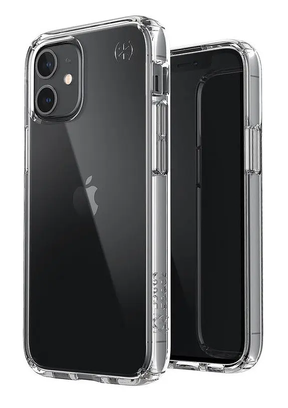 Чохол прозорий протиударний з антимікробним покриттям Speck Presidio Clear для Apple iPhone 12 Mini (5.4") - фото 6