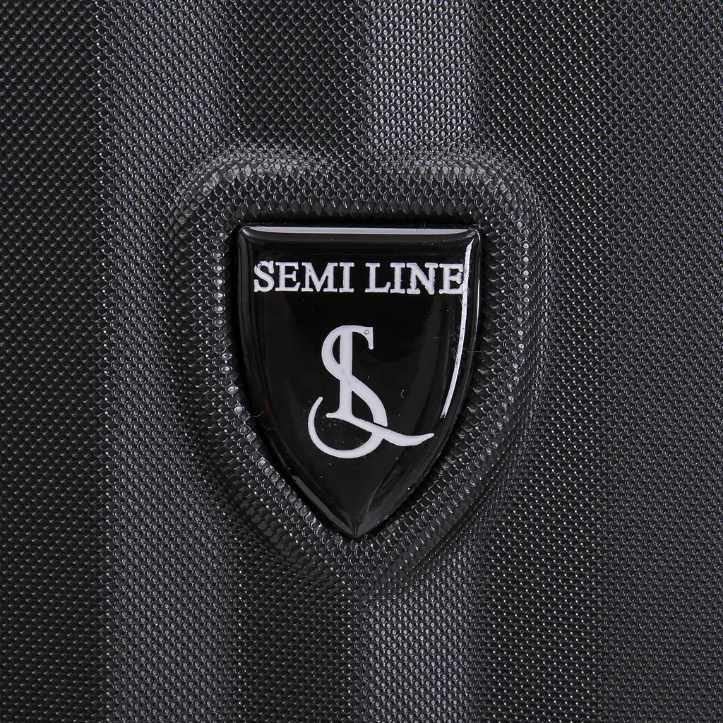 Валіза середня Semi Line 24 дюйми (M) дюйми (M) ABS-Plastic Black (T5854-2) - фото 7