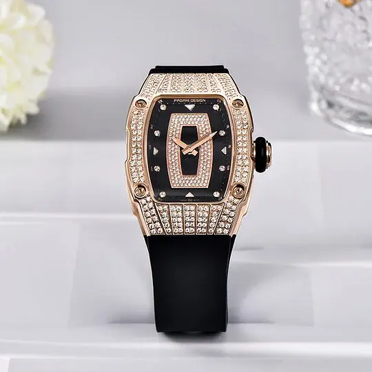 Наручний годинник жіночий PD-YS013 Gold-Black Pagani Design acs0031162 - фото 2