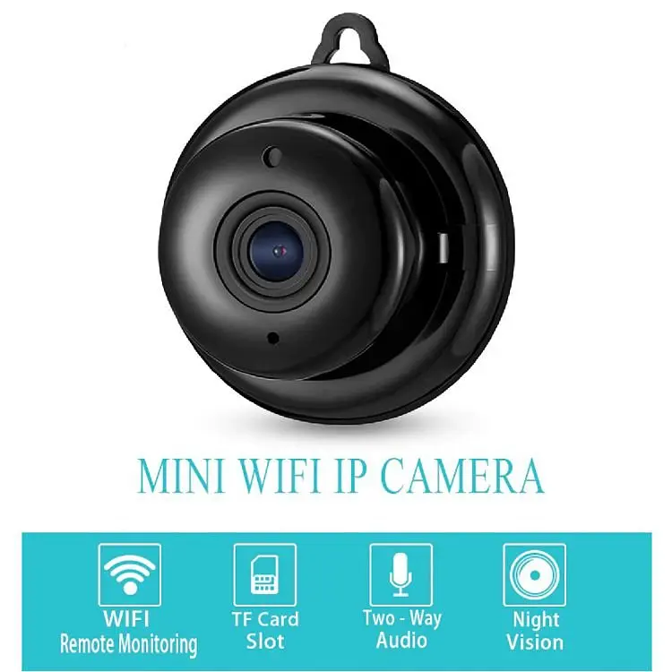 Мини wifi камера IP Konlen KL-Q2, беспроводная, 2 Мп, 1080P, SD карта до 128 Гб, без аккумулятора (100205) - фото 3