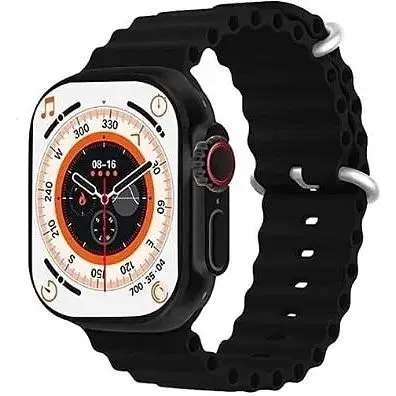 Сенсорний смарт-годинник Smart T800 Ultra Black (16074-hbr) - фото 2