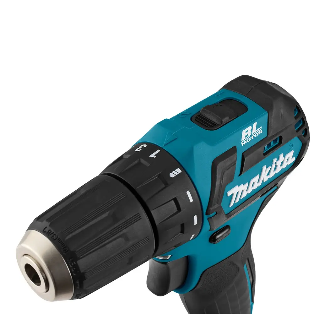 Шурупокрут акумуляторний Makita DF332DWYE (35 Нм, 0.8-10 мм, BL, CXT) - фото 4