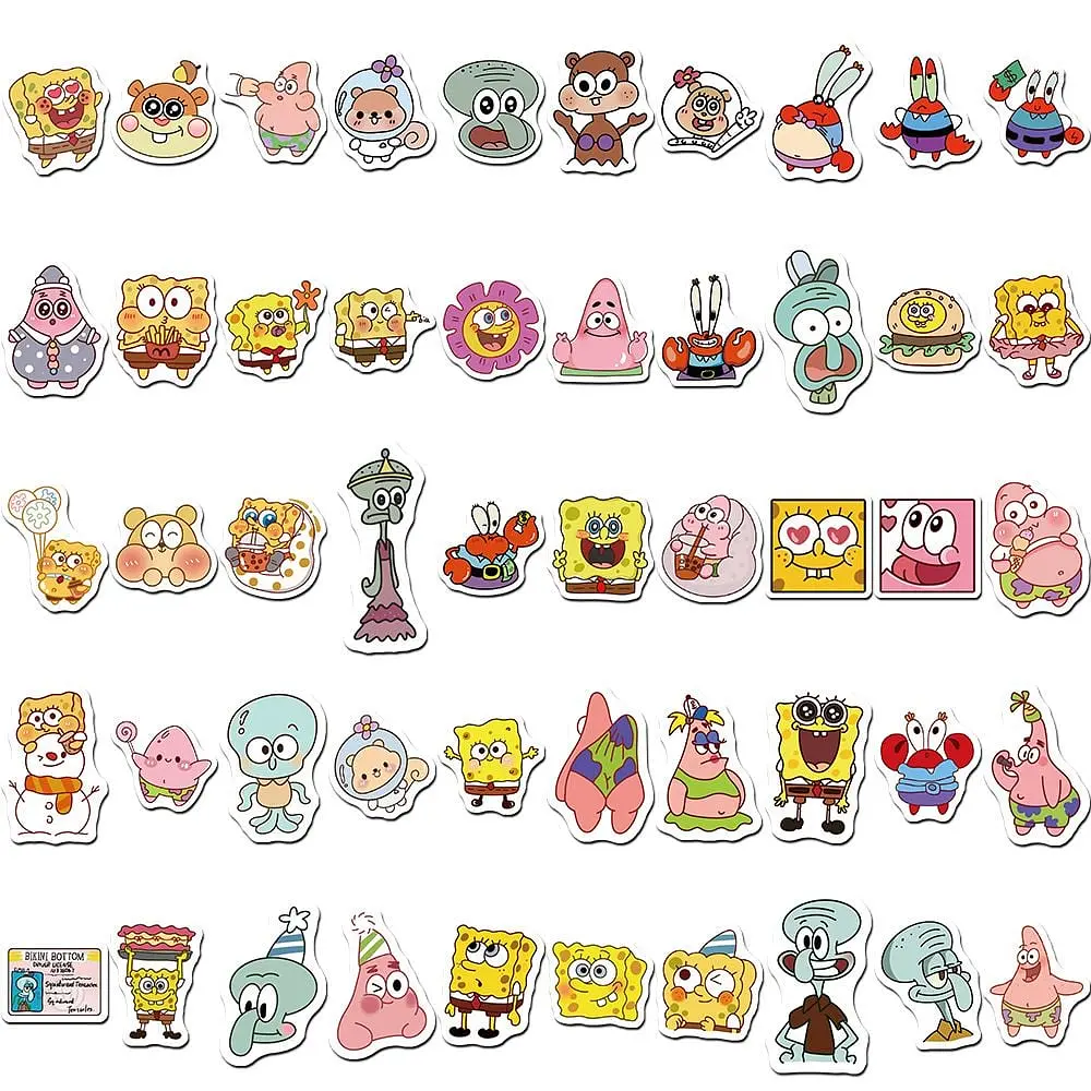 Стікерпак GeekLand SpongeBob 95 штук - фото 2