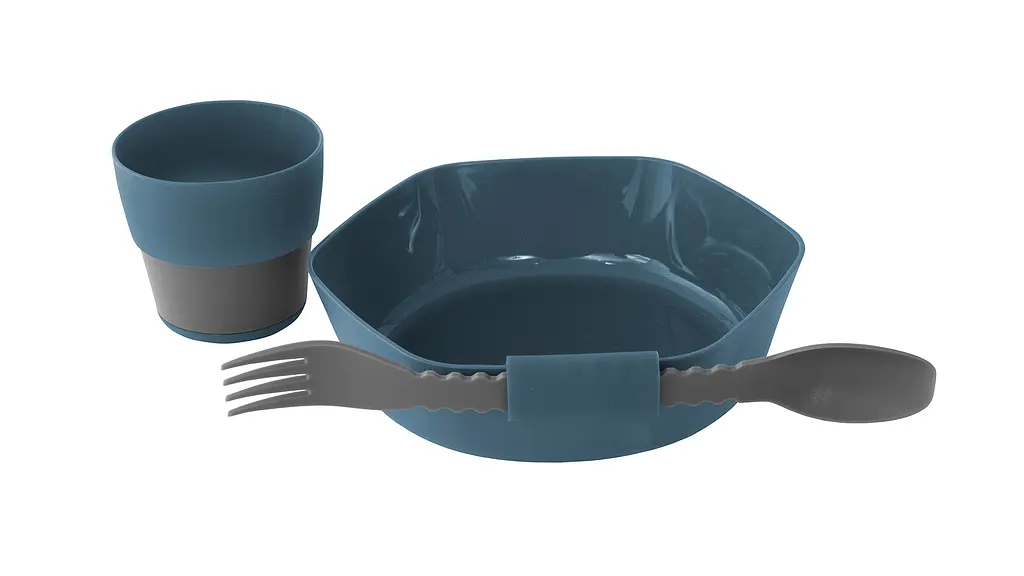 Набір туристичного посуду Robens Leaf Meal Kit Ocean Blue (690277) - фото 4