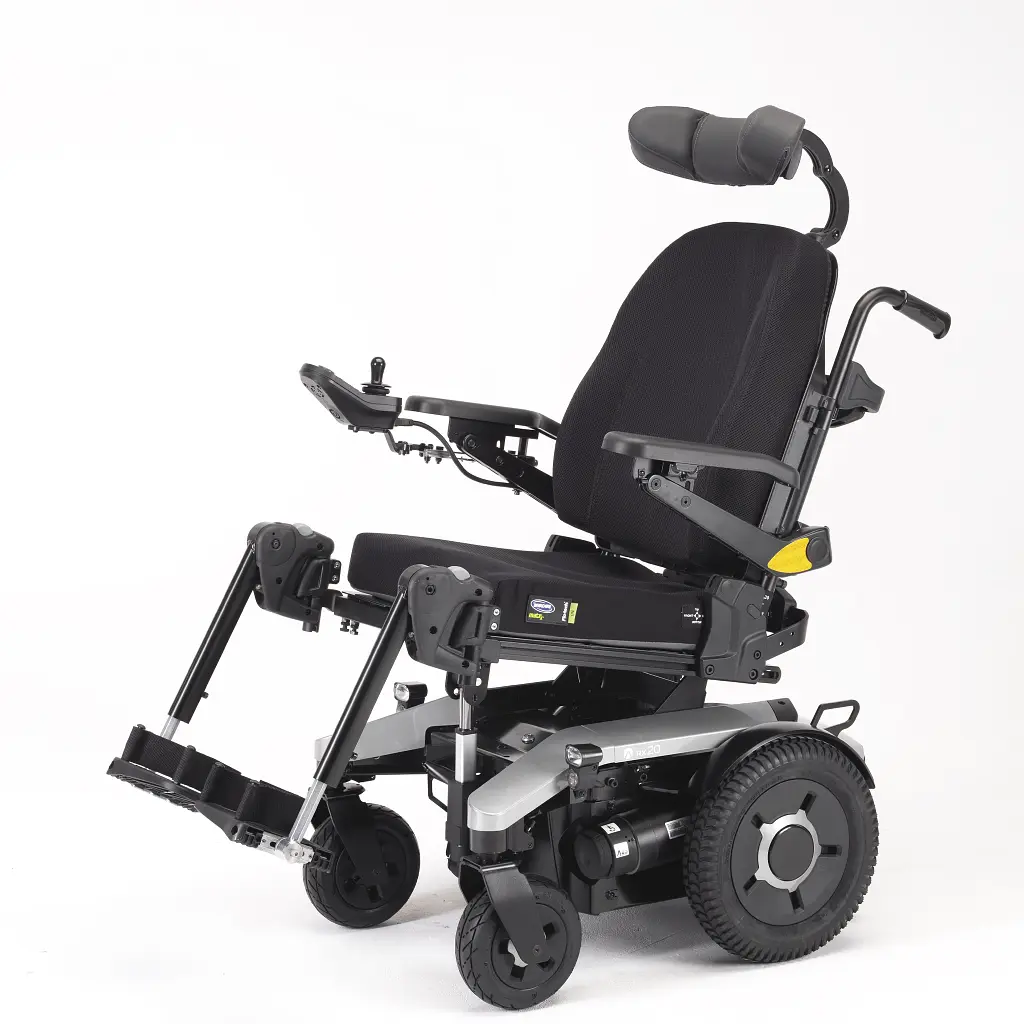 Кресло-коляска с электроприводом Invacare AVIVA RX20 Размер 1 (AVIVA RX20/43/сірий-1766) - фото 4