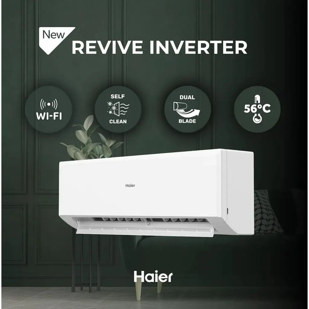 Кондиціонер Haier Revive Inverter AS35RHBHRA/1U35YERFRA інвертор -15 - фото 2