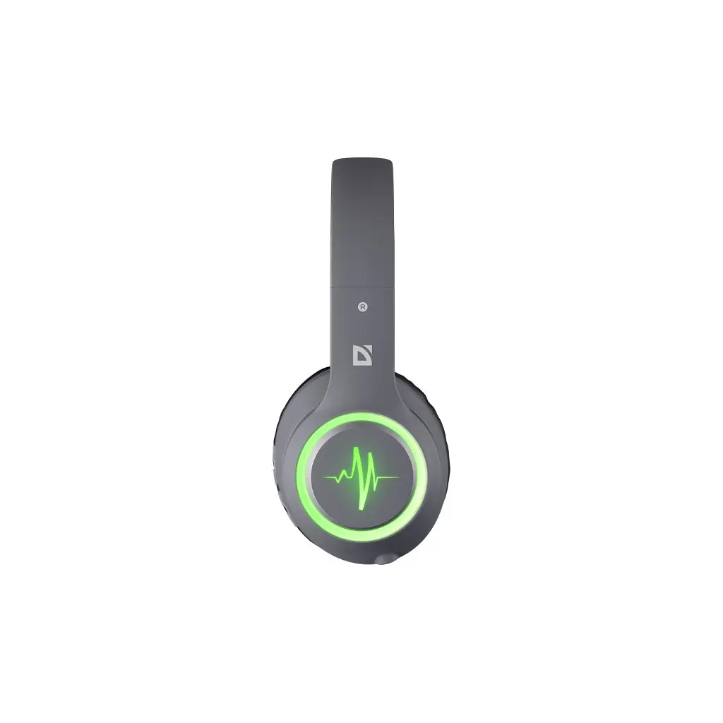 Навушники Defender FreeMotion B571 Bluetooth LED Gray (63571) - фото 4