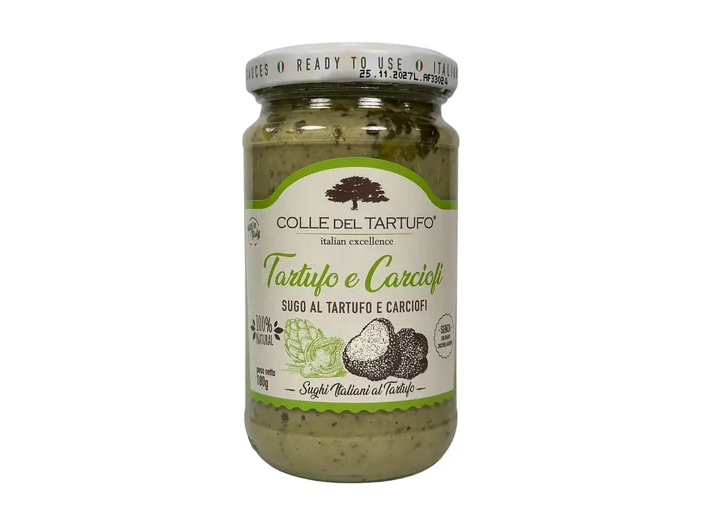 Соус трюфельний Colle Del Tartufo Tartufo e Carciofi з трюфелем та артишоками 180 г - фото 2