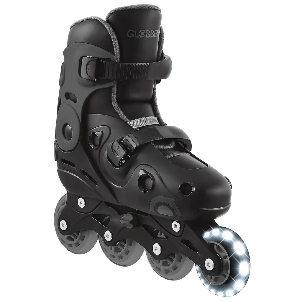 Роликові ковзани Globber Go Scates Lights р.34-37 до 60 кг 5+ років сірі (785-120) - фото 3