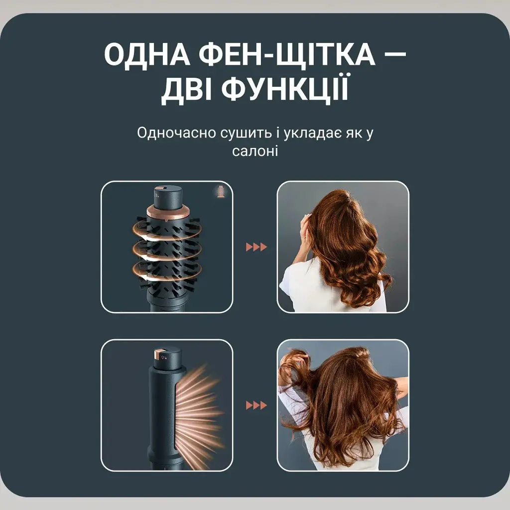 Фен-щітка Rowenta UB9920E0 - фото 7
