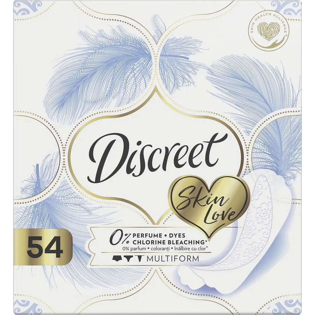 Прокладки щоденні гігієнічні Discreet Multiform Skin Love 54 шт. - фото 2
