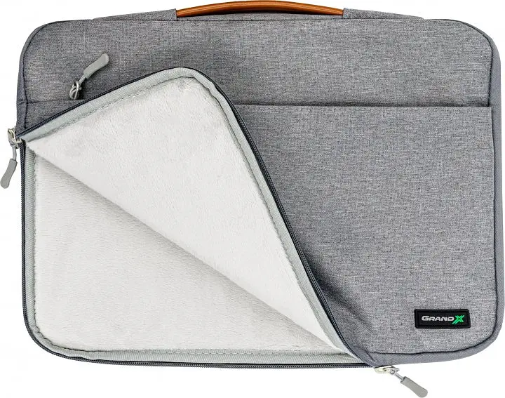 Чохол для ноутбука Grand-X SLX-15G 15" Grey - фото 2