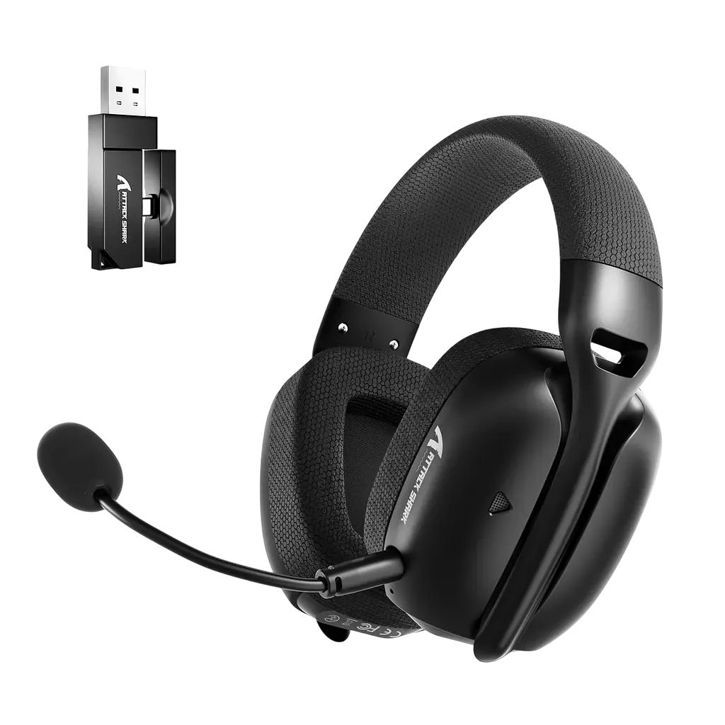 Гарнітура Attack Shark L80 Black - фото 2