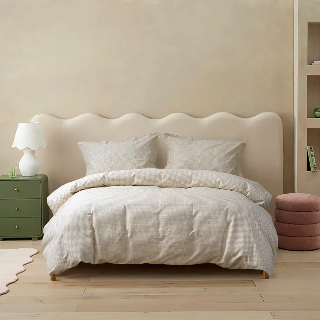 Постельное белье сатин Lotus Home - Hima евро - фото 2