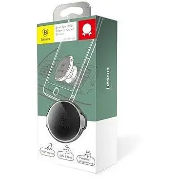 Держатель магнитный BASEUS Small Ears Air Outlet SUER-A01 черный - фото 2