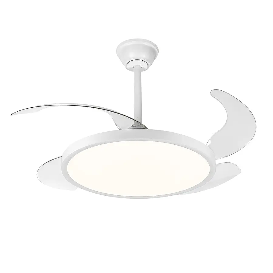 Люстра вентилятор стельова LED Levistella 7943043 (42) WH, 40W, білий, сучасний стиль, з пультом, діаметр 1050 мм - фото 2