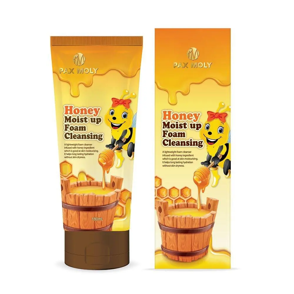 Пінка для обличчя Pax Moly Honey Moist up з екстрактом меда