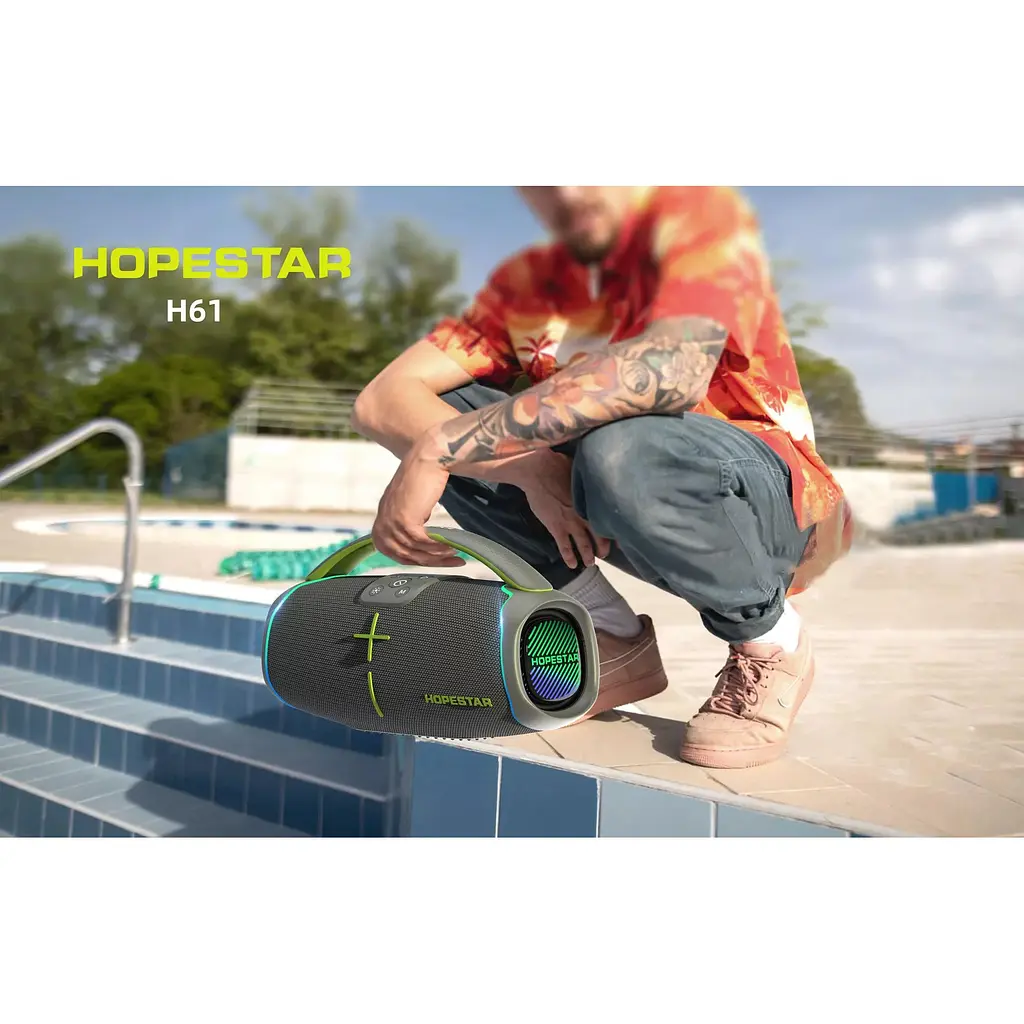 Портативна акустика Hopestar H61 Grey [164091] - фото 2