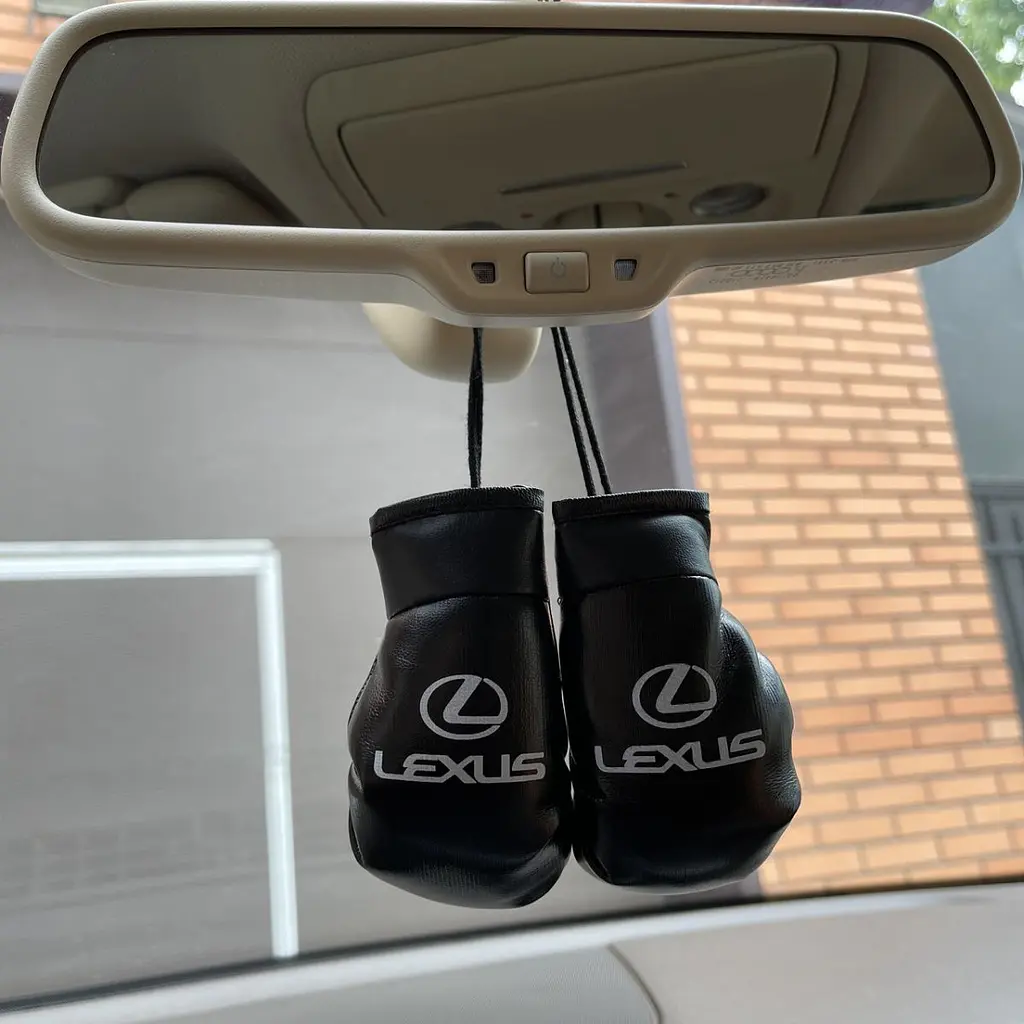 Підвіска боксерські рукавички Lexus Чорний - фото 2