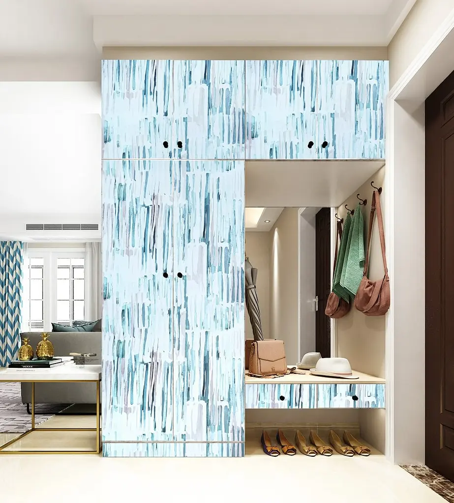Самоклеюча плівка Sticker Wall SW-00001237 Акварель 0,45х10м - фото 5