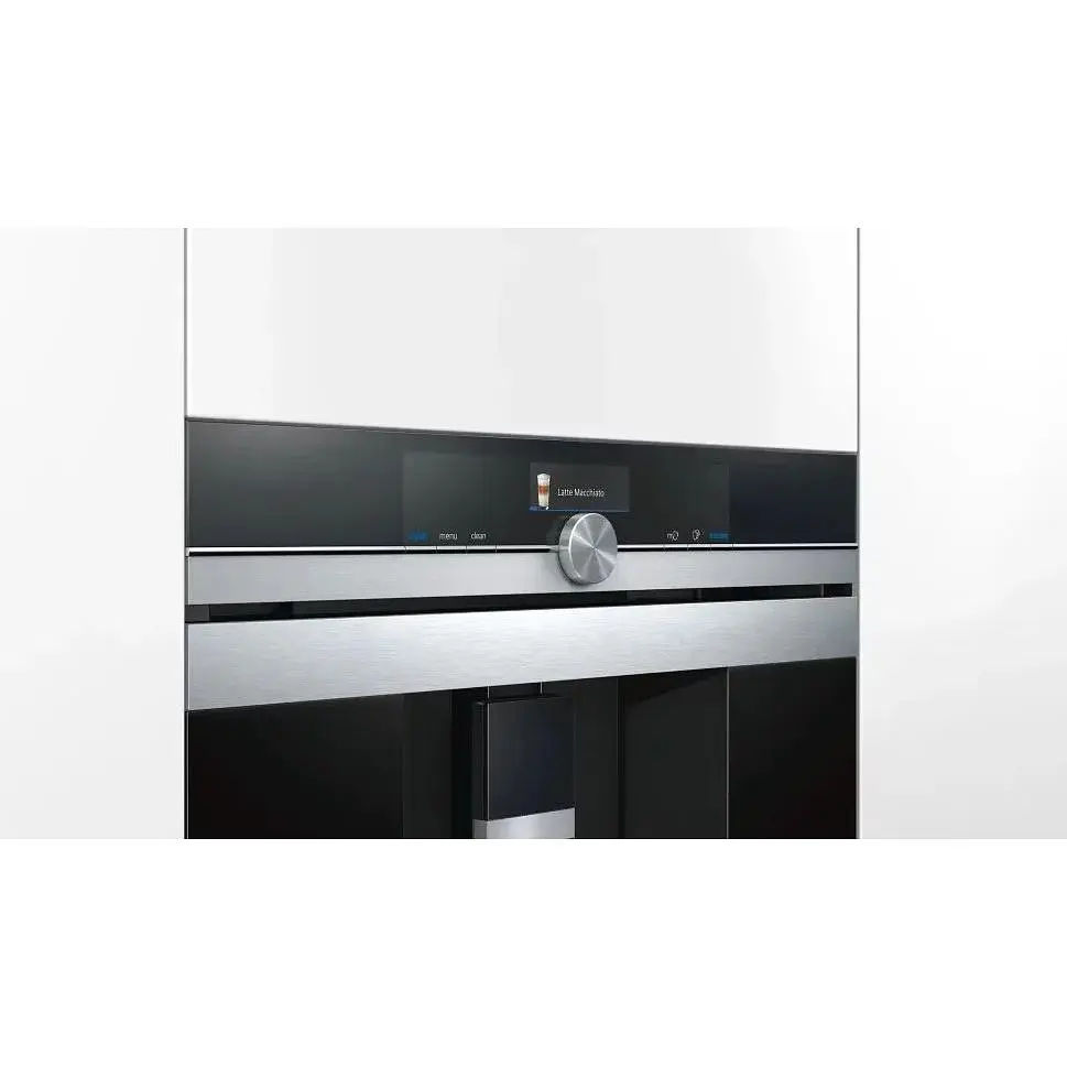 Кофемашина Siemens встраиваемая 2.4л зерно+молотая черная - фото 6