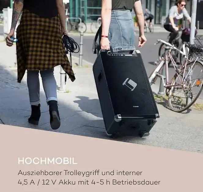 Мобильная акустическая система Auna 120 PA (10032290) - фото 7