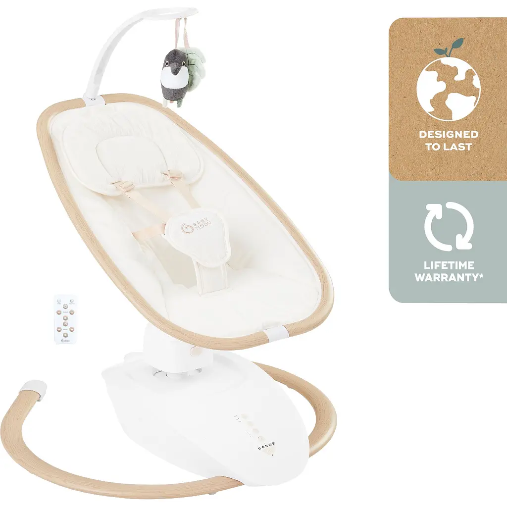Шезлонг-качели Babymoov Swoon Hoop Sand (A055022) - фото 4