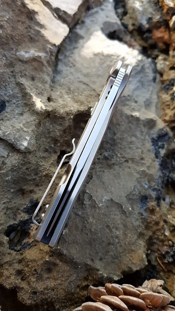 Ніж складаний туристичний Ruike P135-SF, (9.2 см) 14C28N / steel 420 сірий - фото 14