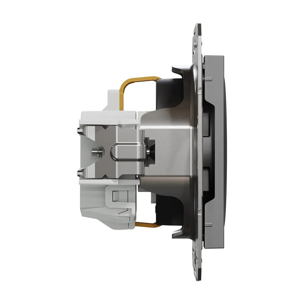 Розетка Schneider Electric ASFORA со штор. антрацит (EPH2900271) - фото 3