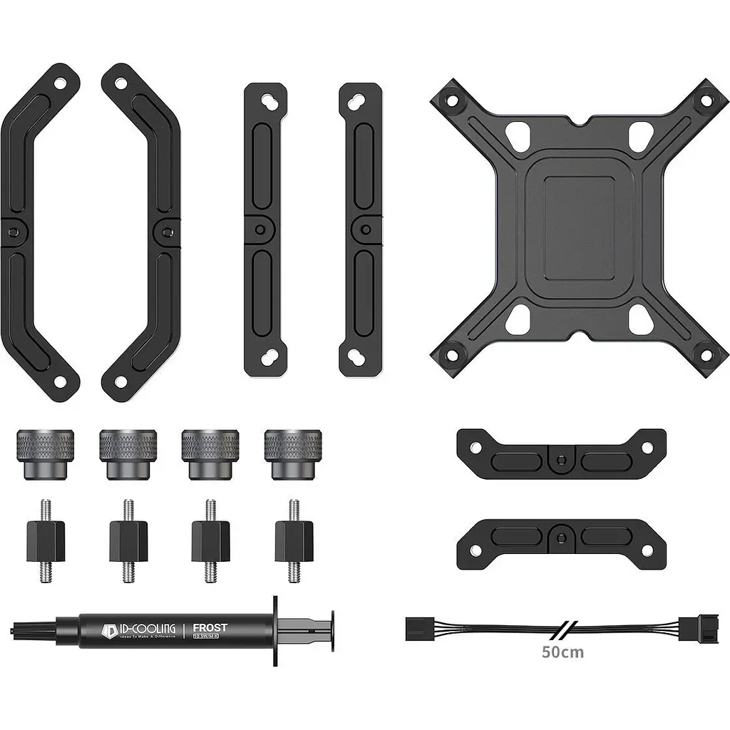 Система водяного охолодження ID-COOLING DX240 Max Black [148476] - фото 8