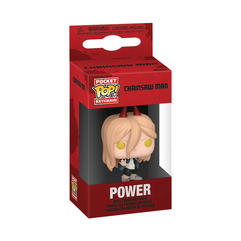 Фигурка брелок Funko Pop Человек бензопила Павер Chainsaw Man Power 4 см FP CM P1 - фото 2