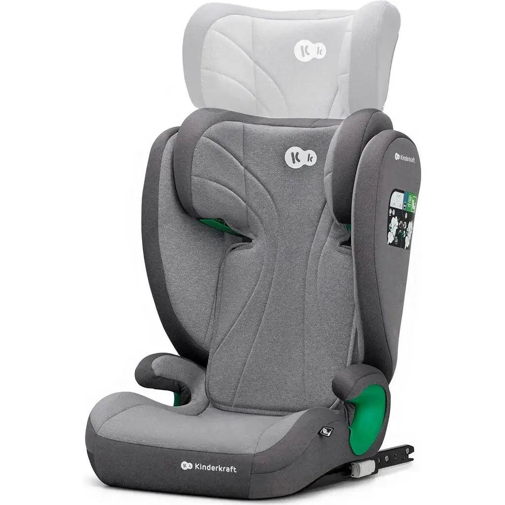 Автокрісло Kinderkraft Junior Fix 2 i-Size Rocket Grey (KCJUFI20GRY0000) - фото 5