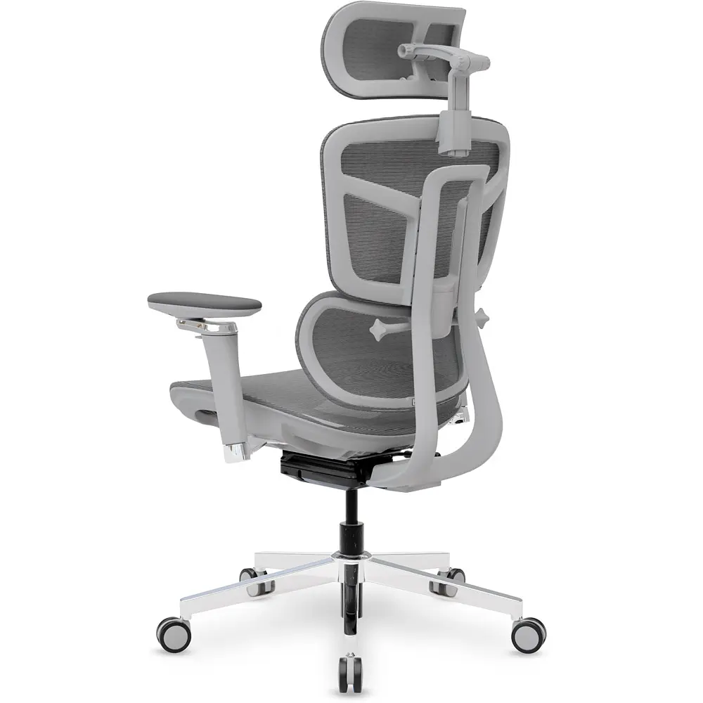 Кресло Mealux S4 Air Grey (арт. HF-S4 M/G) - фото 7