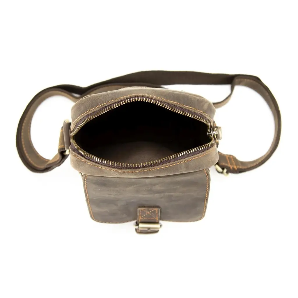 Маленький месенджер вінтажний Tiding Bag M39-1064DB - фото 3