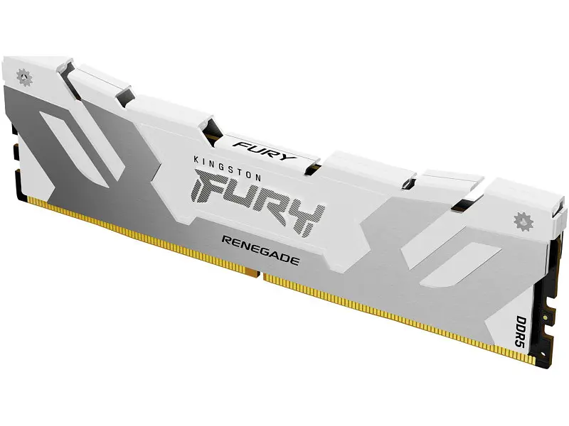Модуль пам'яті Kingston FURY 16 GB DDR5 7200 MHz Renegade Silver/White (KF572C38RW-16) - фото 2