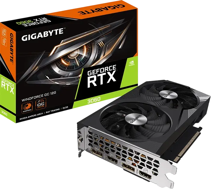 Відеокарта GeForce RTX 3060 12GB Gigabyte WindForce OC (GV-N3060WF2OC-12GD) Б/В - фото 3