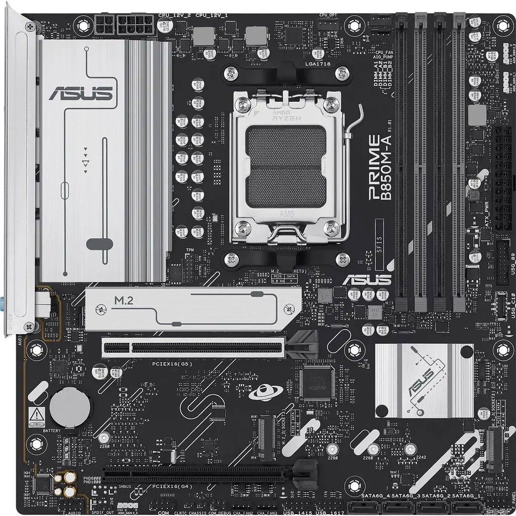 Материнська плата Asus Prime B850M-A-CSM (90MB1LQ0-M0EAYC) [175738] - фото 2